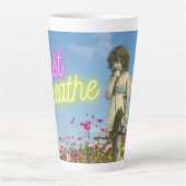 Just BreaksヴィンテージエンジェルAltered Art カフェラテマグ (正面)