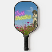 Just BreaksヴィンテージエンジェルAltered Art ピックルボールラケット (正面)