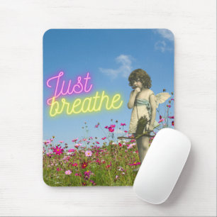 Just BreaksヴィンテージエンジェルAltered Art マウスパッド