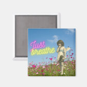 Just BreaksヴィンテージエンジェルAltered Art マグネット (正面/裏面)