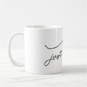 Just Breaks DandelionインスピレーションYoga励まし コーヒーマグカップ (左)