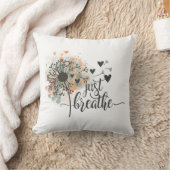 Just Breaks DandelionハートYoga Assume クッション (ブランケット)