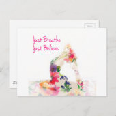 Just Breaks Yogaシリーズ ポストカード (正面/裏面)