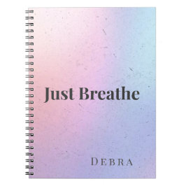 Just Breathe カームノート ノートブック