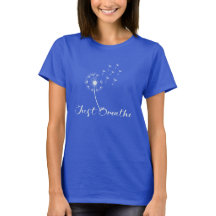 Just Breathe タンポポTシャツ – 落ち着きとマインドフルネス