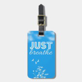 Just Breathe ラゲッジタグ (正面縦)