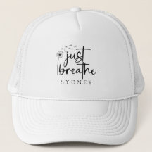 Just Breathe Dandelion Custom Name