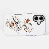 Just Breathe Fall Leaf iPhone 16 カース 16ケース (裏面横)