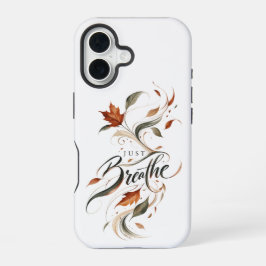 Just Breathe Fall Leaf iPhone 16 カース 16ケース
