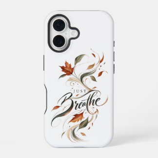 Just Breathe Fall Leaf iPhone 16 カース 16ケース