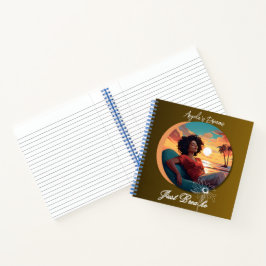 "Just Breathe" Journal ノートブック