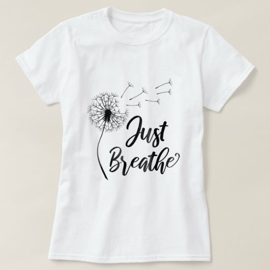 Just Breeze Dandelion女性男性プラスサイズ2XL 3XL Tシャツ (デザイン正面)