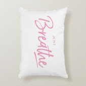 Just Breeze, Yoga, Zen引用文 アクセントクッション (正面(垂直))