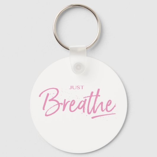 Just Breeze, Yoga, Zen引用文 キーホルダー (正面)
