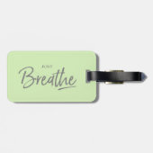 Just Breeze, Yoga, Zen引用文 ラゲッジタグ (裏面横)