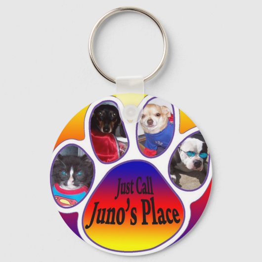 Just Call Juno's place key chain キーホルダー (正面)