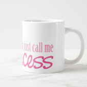 Just Call Meプリンセス ジャンボコーヒーマグカップ (右)
