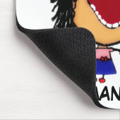 Just Call MeプリンセスGirl Cartoon マウスパッド (コーナー)