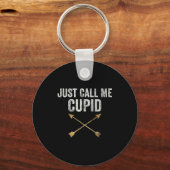 Just Call Me Cud Shirt Retro Arrow Valentine Day  キーホルダー (正面)
