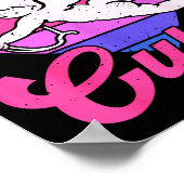 Just Call Me Cud Valentine Cute Arrow Heart Couple ポスター (角)