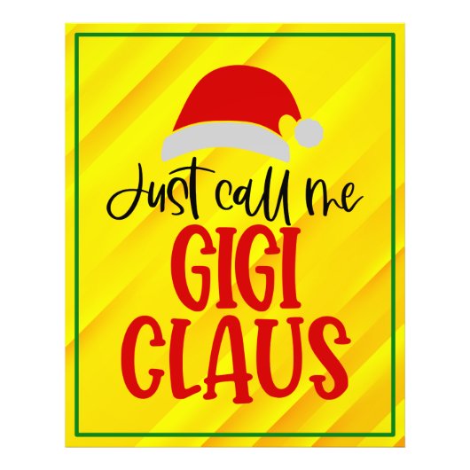 Just Call Me Gigiクロース-56374 フォトプリント (正面)