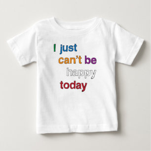 Just Can Happy Today Toddler T-shirt ベビーTシャツ