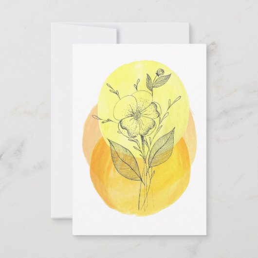 Just Causesカジュアル招待状 招待状 (裏面)