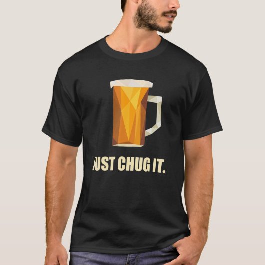 Just Chag Itおもしろいビール飲みPint Of Ale Beer Gl Tシャツ (正面)