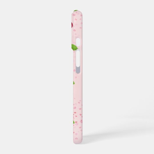 Just Cherry on! iPhone 16ケース (左側面)