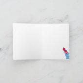 Just Chicken In 考え's Youカード サンキューカード (内部)