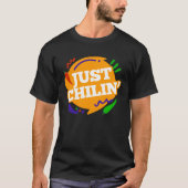 Just Chili n  Chilli for spicy fans Tシャツ (正面)