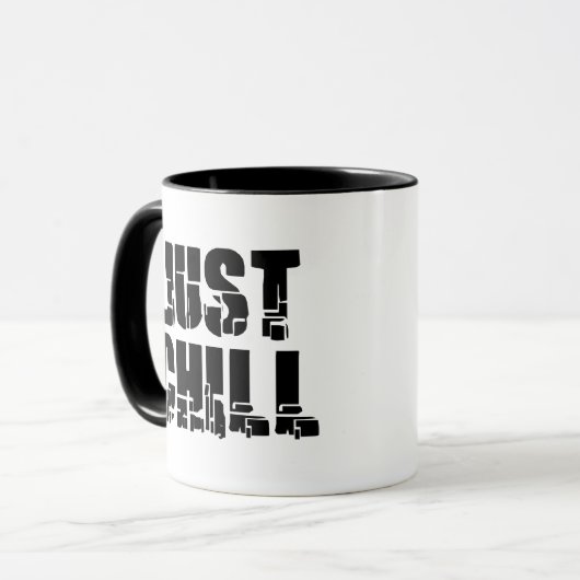 Just Chill マグカップ (正面左)