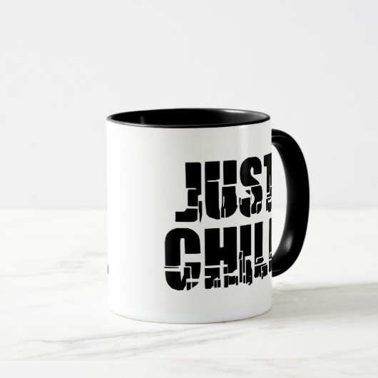 Just Chill マグカップ (正面右)