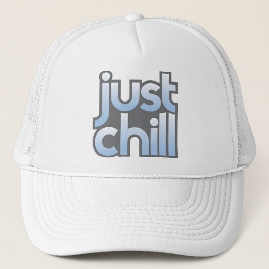 Just Chill Hat キャップ (正面)