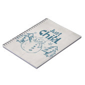 Just Chill Playful Christmas ノートブック (左側)