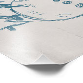 Just Chill Playful Christmas フォトプリント (角)