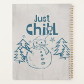Just Chill Playful Christmas プランナー手帳 (裏面)