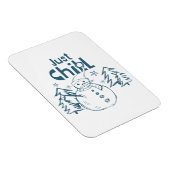 Just Chill Playful Christmas マグネット (右側)