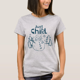 Just Chill Playful Christmas Tシャツ
