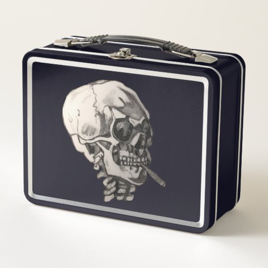 Just Chill Skull  メタルランチボックス (正面)