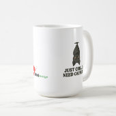 Just Chillin コーヒーマグカップ (正面右)