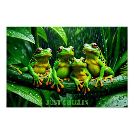 Just Chillin ポスター (正面)