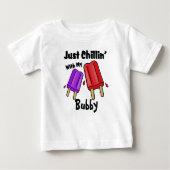Just Chillin, Bubby ベビーTシャツ (正面)
