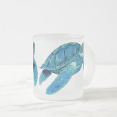 Just Chillin' Frosted Glass Mug 10 oz. フロストグラスマグカップ (正面右)