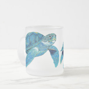Just Chillin' Frosted Glass Mug 10 oz. フロストグラスマグカップ