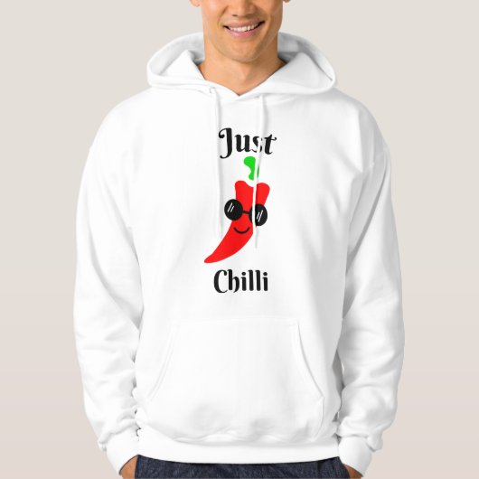 Just chilling chilli パーカ (正面)