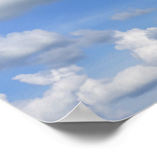 Just Clouds ポスター (角)