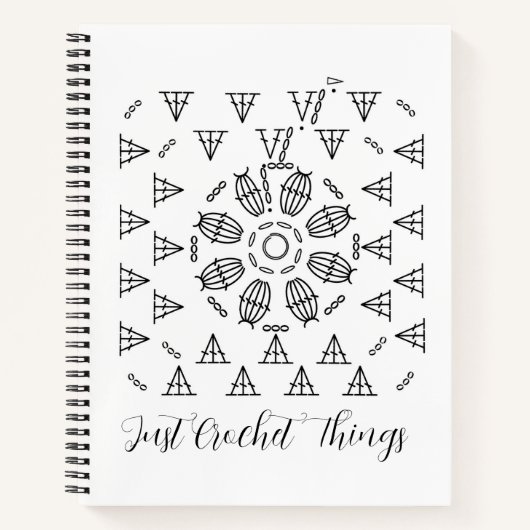 Just Crochet Things Notebook ノートブック (正面)