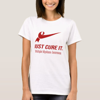 Just Cure It多発性骨髄腫認識度 Tシャツ