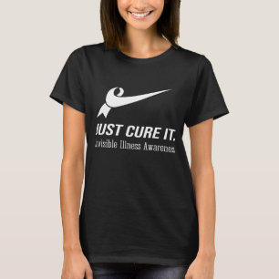 Just Cure It見えない病気認識度 Tシャツ